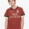 Anime Avatar: The Last Airbender Fire Nation Jersey - BoxLunch Exclusive