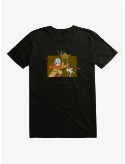 Avatar:The Last Airbender Avatar: The Last Airbender Aang And Momo T-Shirt