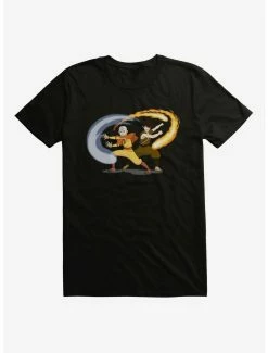Avatar:The Last Airbender Avatar: The Last Airbender Aang And Zuko T-Shirt