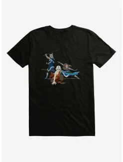 Avatar:The Last Airbender Avatar: The Last Airbender Battle Poses T-Shirt