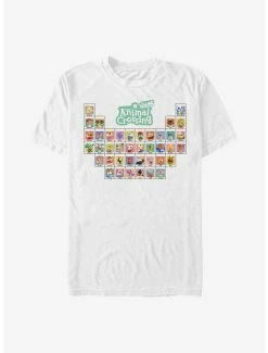 Animal Crossing: New Horizons Periodic Table Of Villagers T-Shirt