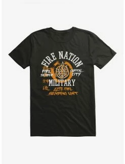 Avatar:The Last Airbender Avatar: The Last Airbender Fire Nation Capital City Military T-Shirt