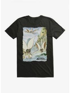Avatar:The Last Airbender Avatar: The Last Airbender Flight Of Momo T-Shirt