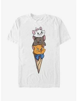 Disney The Aristocats Kitten Ice Cream Stack T-Shirt