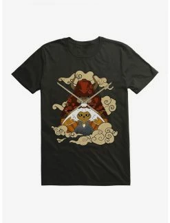 Avatar:The Last Airbender Avatar: The Last Airbender Momo And Appa Dream Battle T-Shirt