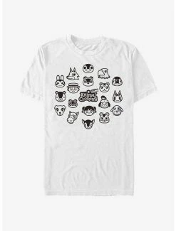Nintendo Animal Crossing: New Horizons Group T-Shirt