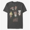 Nintendo Animal Crossing Character Textbook T-Shirt