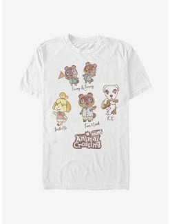 Nintendo Animal Crossing Character Textbook T-Shirt