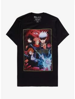 Anime Jujutsu Kaisen Poster Graphic T-Shirt - BoxLunch Exclusive