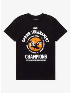 Anime Haikyu!! Karasuno High Spring Tournament Champions T-Shirt - BoxLunch Exclusive