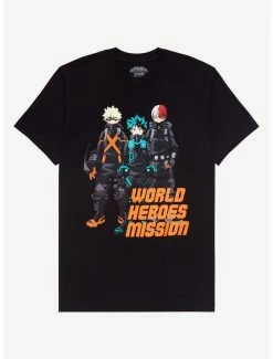 Anime My Hero Academia: World Heroes' Mission Stealth Suits T-Shirt - BoxLunch Exclusive
