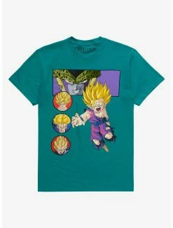 Anime Dragon Ball Z Cell Saga Panel T-Shirt - BoxLunch Exclusive