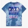 Anime Sailor Moon Four Kings Of Heaven Tie-Dye T-Shirt - BoxLunch Exclusive
