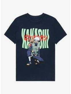 Anime Naruto Shippuden Kakashi & Pakkun Portrait T-Shirt - BoxLunch Exclusive