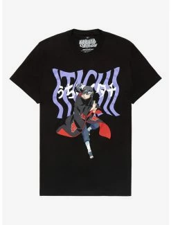 Anime Naruto Shippuden Itachi Battle Pose T-Shirt - BoxLunch Exclusive