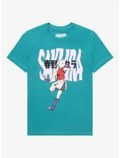 Anime Naruto Shippuden Sakura Character Portrait T-Shirt - BoxLunch Exclusive