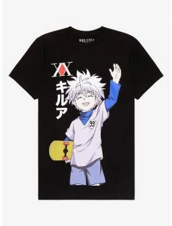 Anime Hunter X Hunter Killua Zoldyck Skateboard T-Shirt - BoxLunch Exclusive