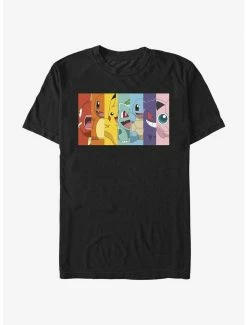 Anime Pokémon Poke Rainbow T-Shirt