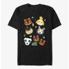 Nintendo Animal Crossing Villager Faces T-Shirt