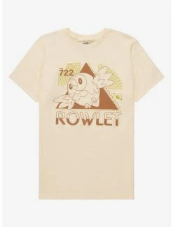 Anime Pokémon Rowlet Poké Dex T-Shirt - BoxLunch Exclusive