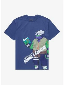 Anime Teenage Mutant Ninja Turtles X Naruto Donatello As Kakashi T-Shirt - BoxLunch Exclusive