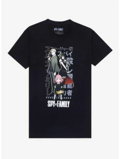 Anime Spy X Family Group Portrait T-Shirt - BoxLunch Exclusive