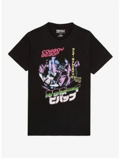 Anime Cowboy Bebop Faye Valentine Vaporwave T-Shirt - BoxLunch Exclusive