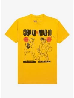 Anime Naruto Shippuden X Cobra Kai Naruto & Sasuke T-Shirt - BoxLunch Exclusive