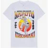 Anime Naruto Shippuden X Cobra Kai Naruto Uzumaki Miyagi-Do Sunset Portrait T-Shirt - BoxLunch Exclusive