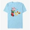 Anime Pokémon Jigglypuff And Fennekin Gift Stocking T-Shirt