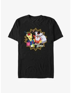 Anime Pokémon Pichu And Delibird Holiday Party T-Shirt