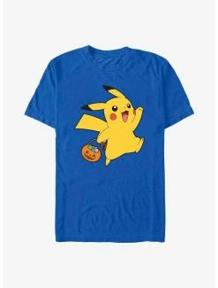 Anime Pokémon Pikachu Trick-Or-Treating T-Shirt