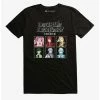 Anime Double Decker! Character Grid T-Shirt