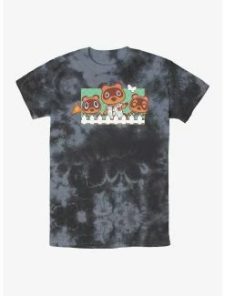 Nintendo Animal Crossing Nook Family Tie-Dye T-Shirt