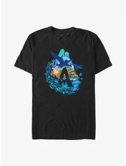 Avatar: The Way Of The Water Scenic Flyby Logo T-Shirt