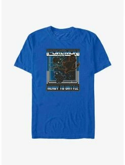 Anime Pokemon Battle Grid Starters T-Shirt