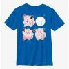 Anime Pokemon Clefairy Emotes T-Shirt