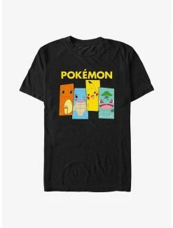 Anime Pokemon Pokemon Kanto Starters T-Shirt