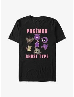 Anime Pokemon Ghost Type T-Shirt