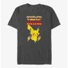 Anime Pokemon Battle Ready Pikachu T-Shirt
