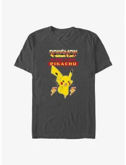 Anime Pokemon Battle Ready Pikachu T-Shirt