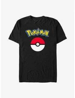 Anime Pokemon Pokeball Logo T-Shirt