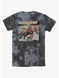 Anime Marvel Ant-Man Comic Panel Tie-Dye T-Shirt