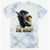 Anime Marvel Ant-Man And The Wasp: Quantumania The Wasp Silhouette Tie-Dye T-Shirt