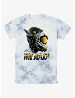 Anime Marvel Ant-Man And The Wasp: Quantumania The Wasp Silhouette Tie-Dye T-Shirt