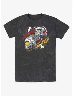 Marvel Ant-Man And The Wasp: Quantumania Helmets Mineral Wash T-Shirt