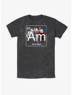 Marvel Ant-Man Periodic Element Ant-Man Mineral Wash T-Shirt