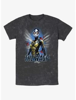 Marvel Ant-Man And The Wasp: Quantumania The Wasp Atom Mineral Wash T-Shirt