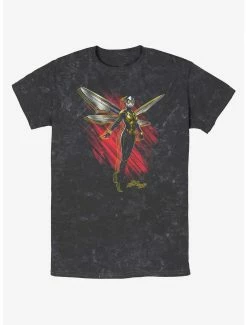 Marvel Ant-Man And The Wasp: Quantumania Wasp Wings Mineral Wash T-Shirt