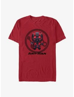 Marvel Ant-Man And The Wasp: Quantumania Chibi Quantum Ant-Man Badge T-Shirt